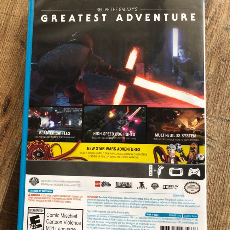 LEGO Star Wars: The Force Awakens - Wii U Game