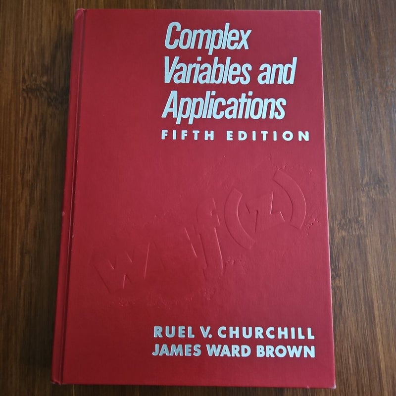 Complex Variables and Applications