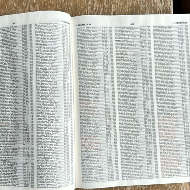 The New Strong's Expanded Exhaustive Concordance of the Bible