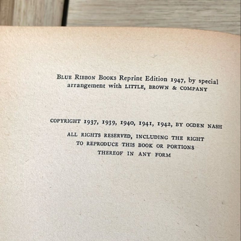 Good Intentions (1947)