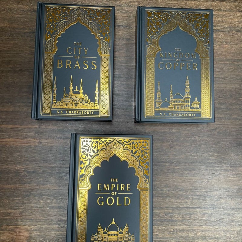 Bookish Box - The Daevabad Trilogy by S.A. Chakraborty 