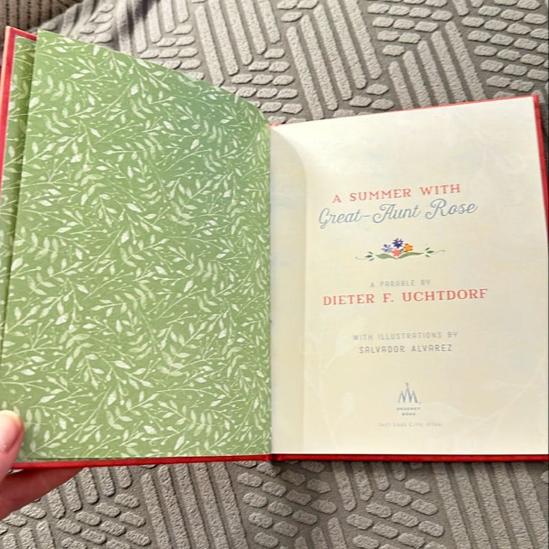 A Summer with Great-Aunt Rose