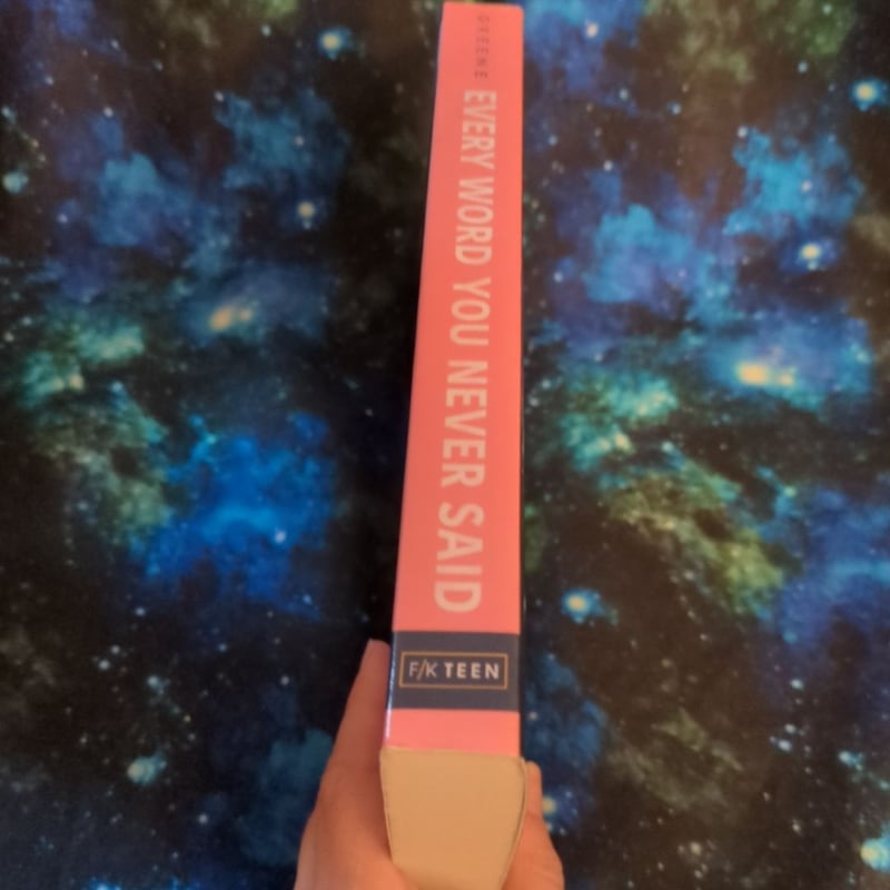 Every Word You Never Said