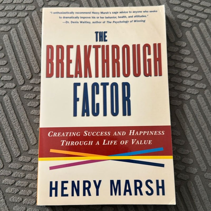 The Breakthrough Factor