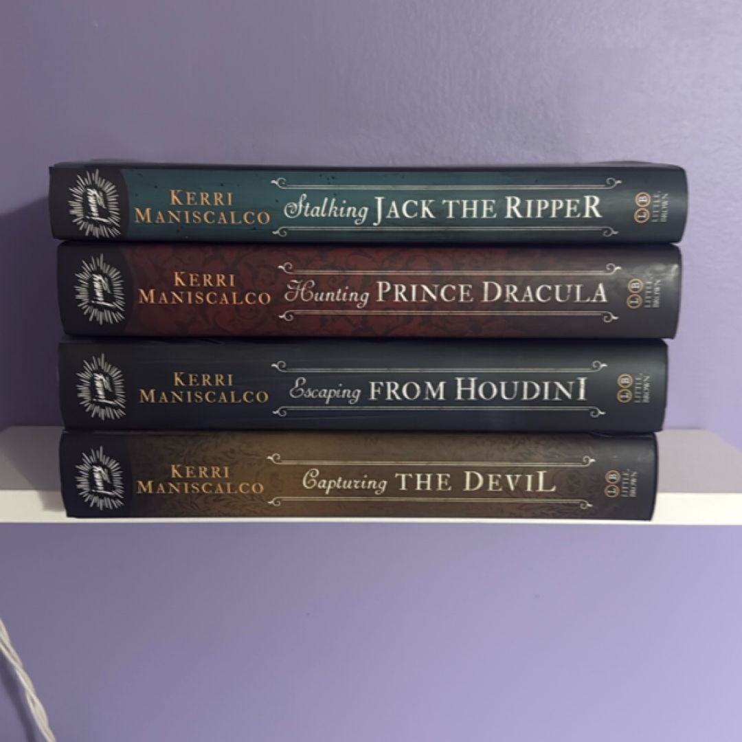 Stalking Jack the Ripper Series (Orginal Editions) by Kerri Maniscalco ...