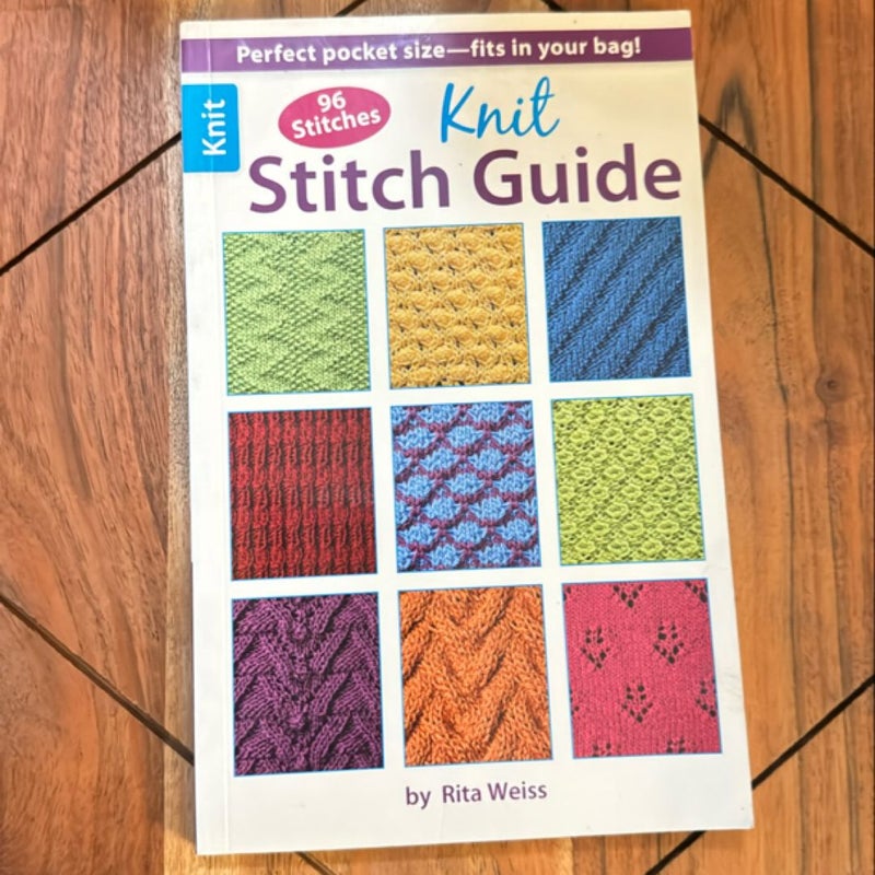 Knit Stitch Guide