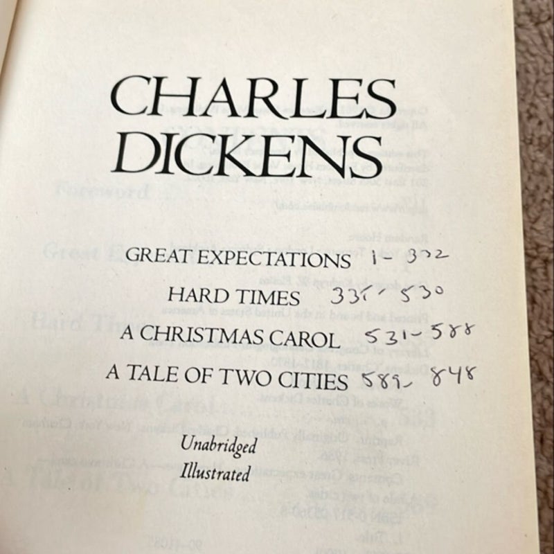 Charles Dickens: Four Complete Novels