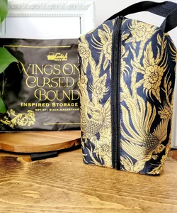Bookish Box Wings Once Cursed & Bound Bag