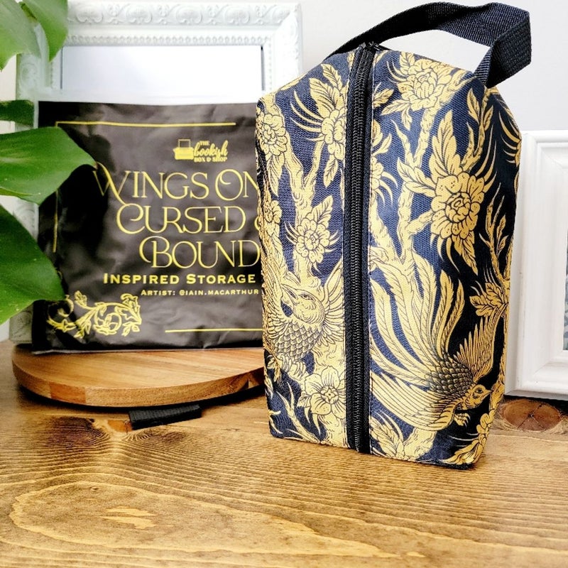Bookish Box Wings Once Cursed & Bound Bag
