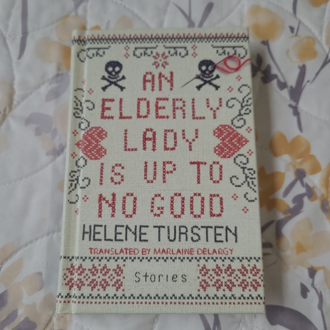 An Elderly Lady Is up to No Good