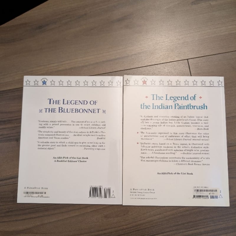 The Legend of the Indian Paintbrush; The Legend of the Bluebonnet 