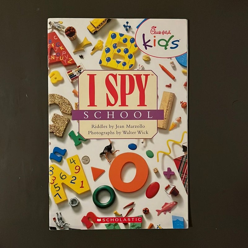 I Spy School - Chik Fil A Kids