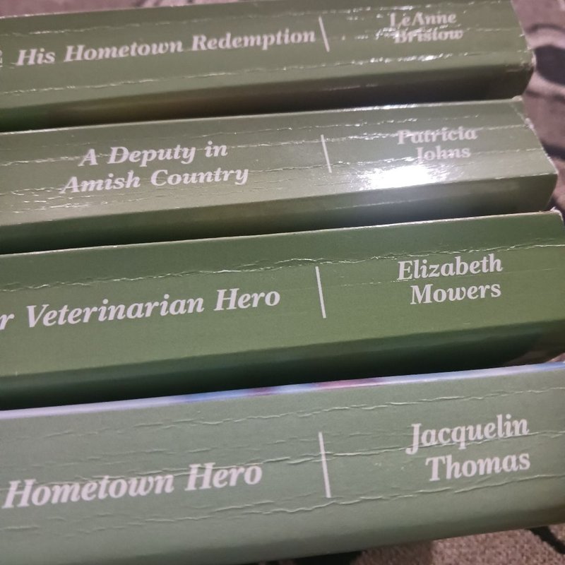 4 Harlequin Heartwarming Books 