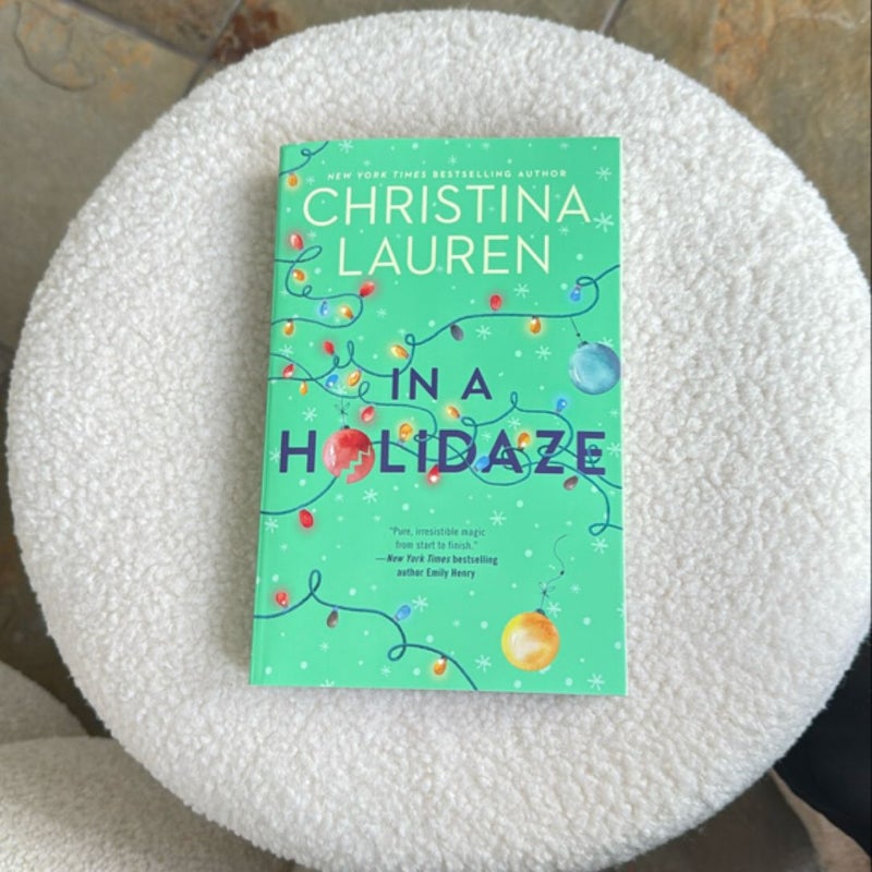 In a Holidaze (new condition, paperback)