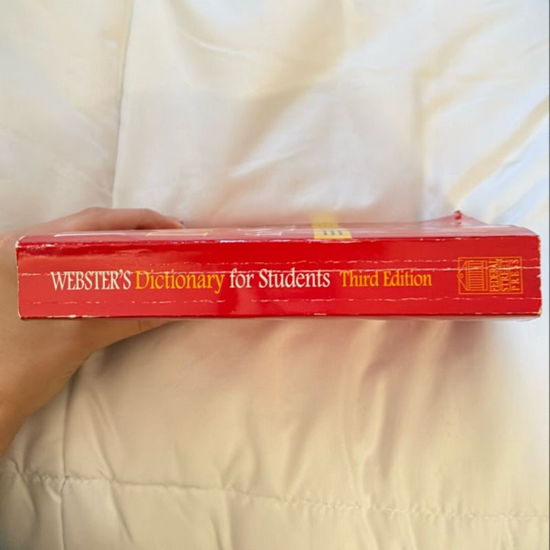 Webster's Dictionary for Students, Third Edition