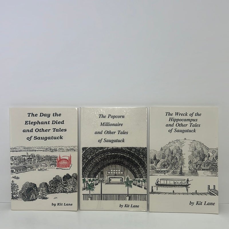 Saugatuck, Michigan History (3 Book) Bundle: The Day the Elephant Died, The Popcorn Millionaire, & The Wreck of the Hippocampus & Other Tales of Saugatuck