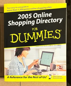 2005 Online Shopping Directory for Dummies