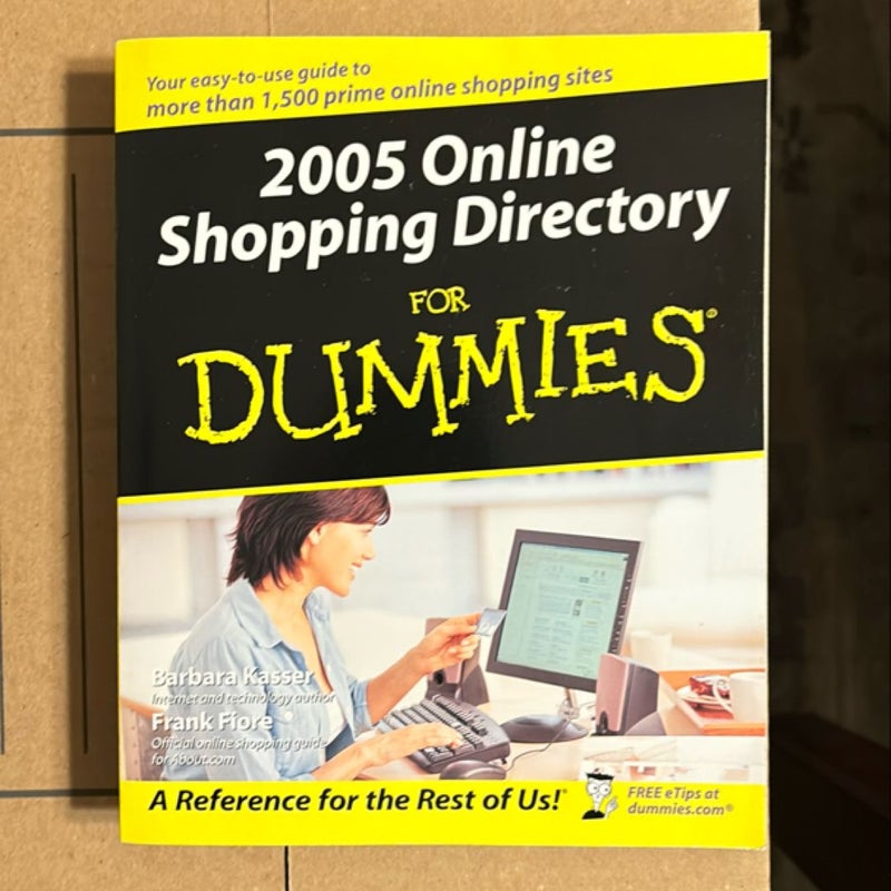 2005 Online Shopping Directory for Dummies