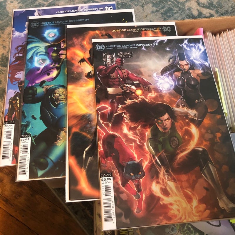 Justice League Odyssey 1,1-19;22-25