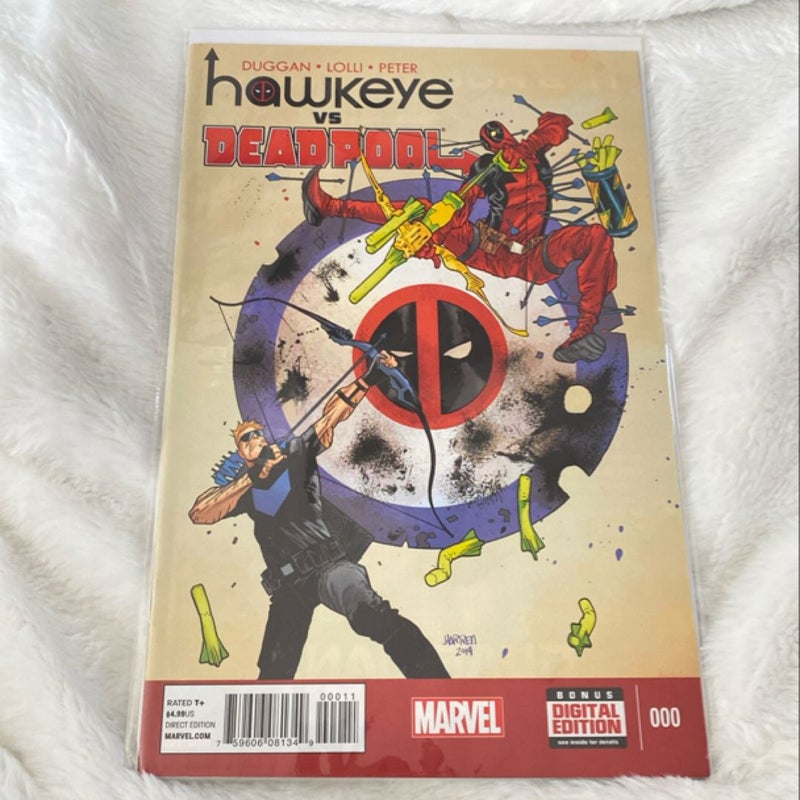 Hawkeye Vs  Deadpool #0 