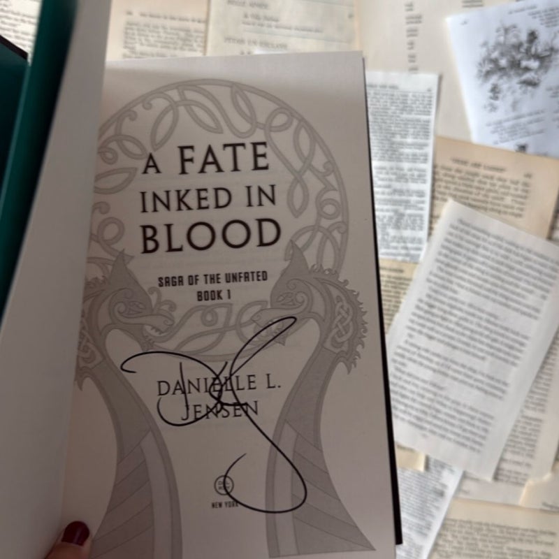 *SIGNED* A Fate Inked in Blood // Probably Smut edition