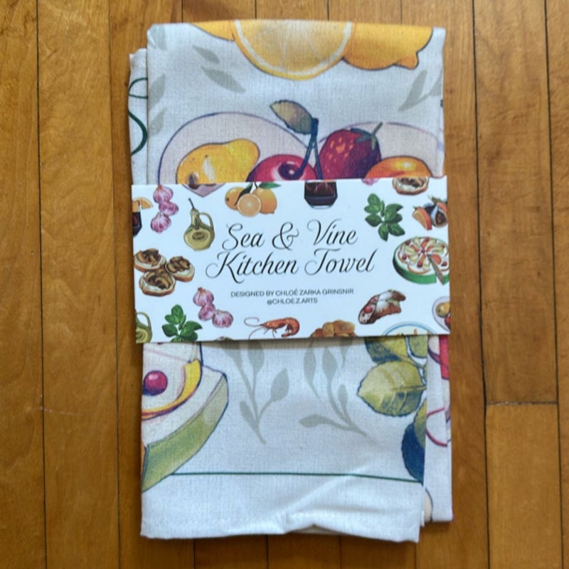 Kingdom of the Wicked inspired kitchen towel