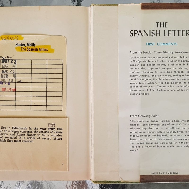 The Spanish Letters HC, 1964