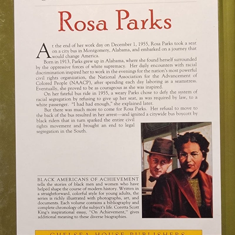 Rosa Parks (Black Americans of Achievement)