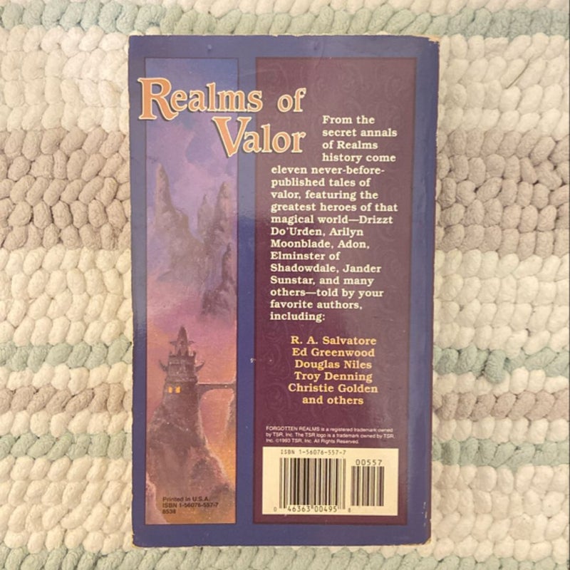 Forgotten Realms: Realms of Valor (First Edition First Printing)