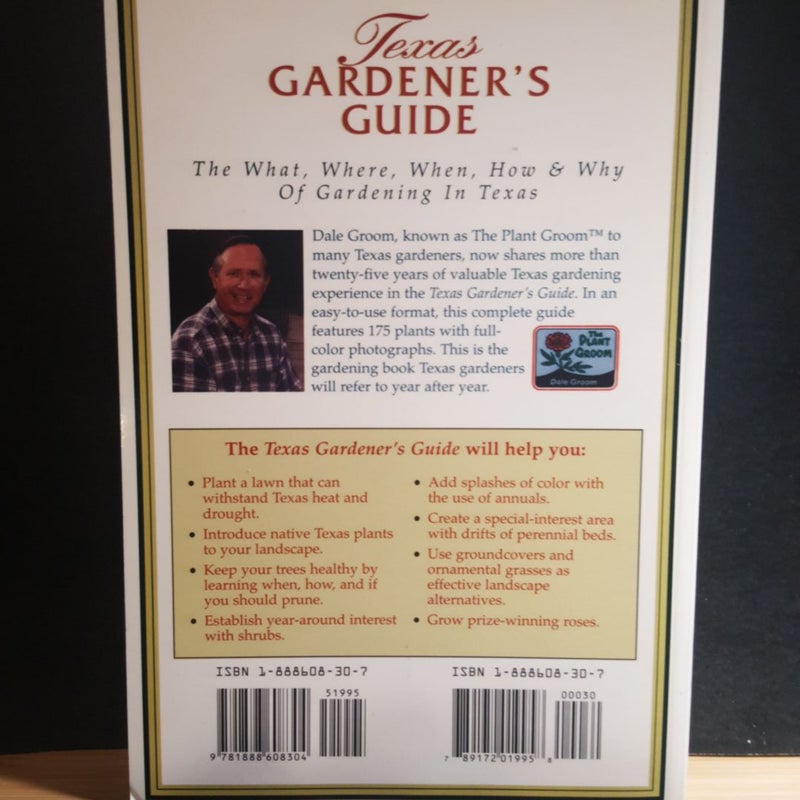 Texas gardener's guide