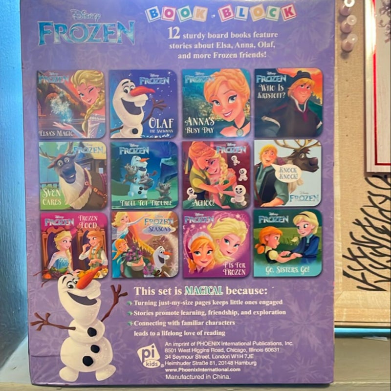 Disney Frozen: 12 Board Books