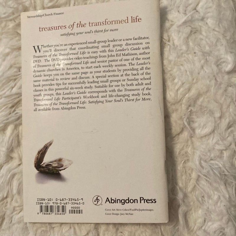 Treasures of the Transformed Life 40 Day Reading Book