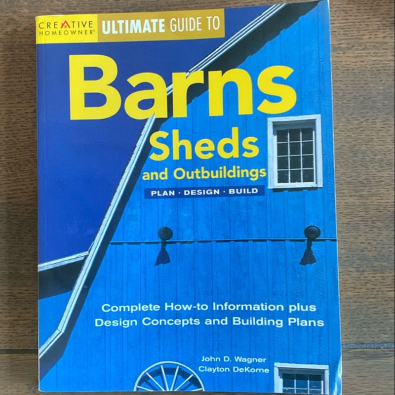 Barns Sheds and Outbuildings