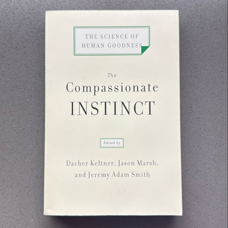 The Compassionate Instinct