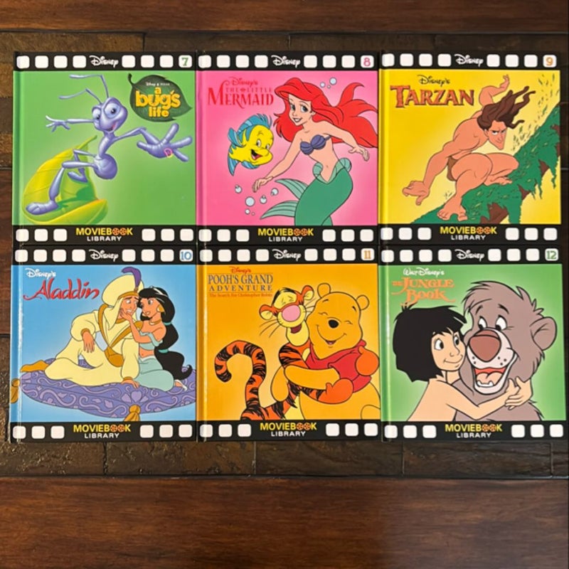 Disney MovieBook Library with Backpack 