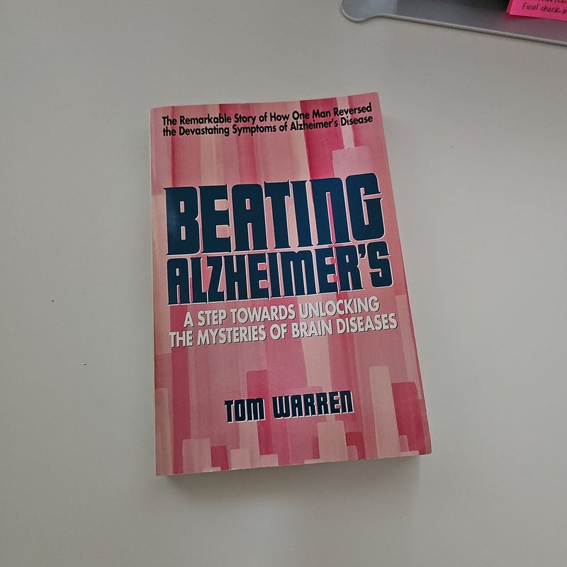 Beating Alzheimer's