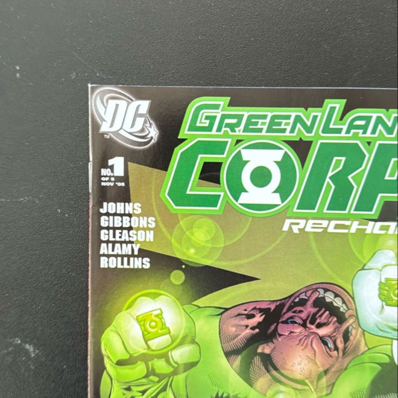 Green Lantern Corps Recharge # 1 of 5 Nov 2005 DC Comics 