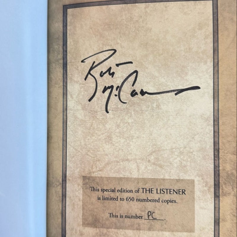 The Listener (Signed Special Edition)