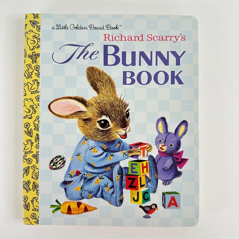 Richard Scarry’s The Bunny Book-A Little Golden Board Book