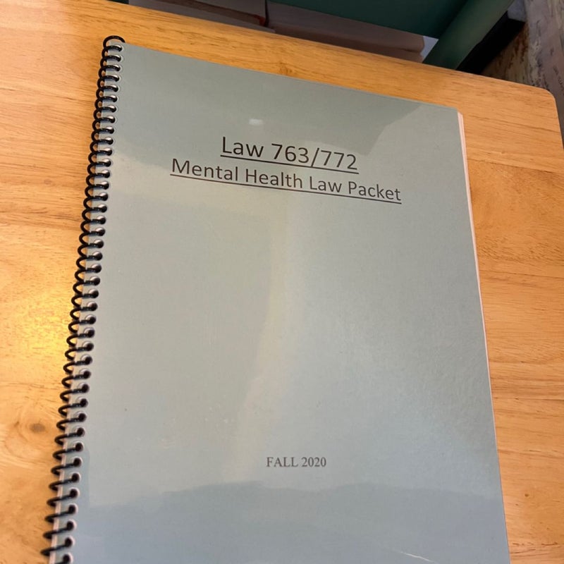 Mental Health Law Packet