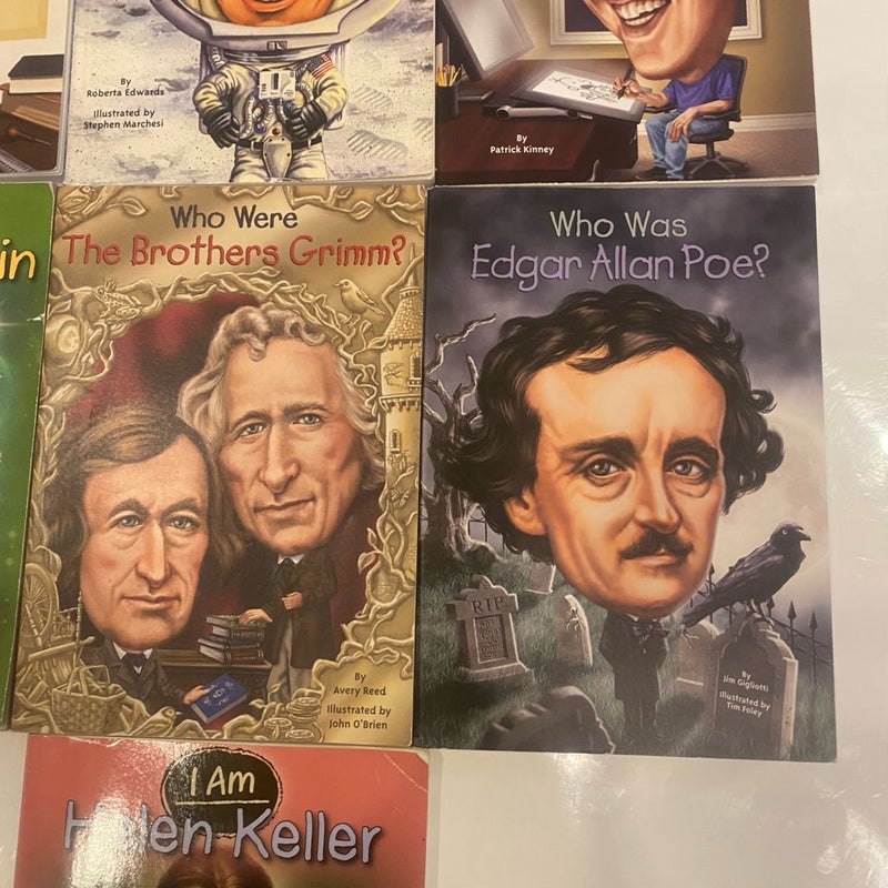 Who Is/Was Series Bundle - Set of 5 Books