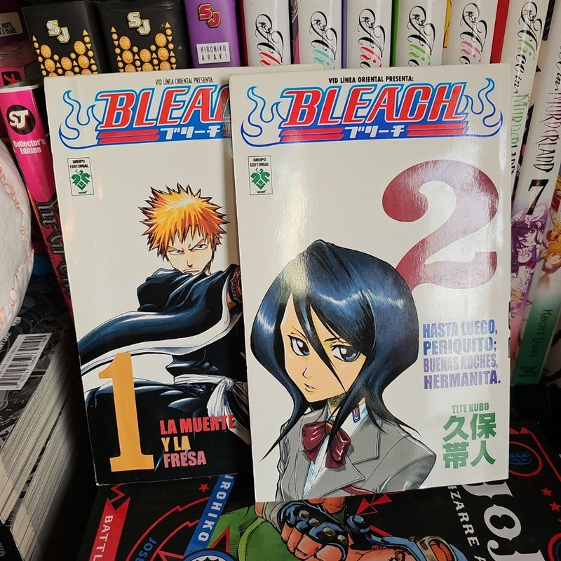 Bleach Manga Vol 1 & 2 **SPANISH**