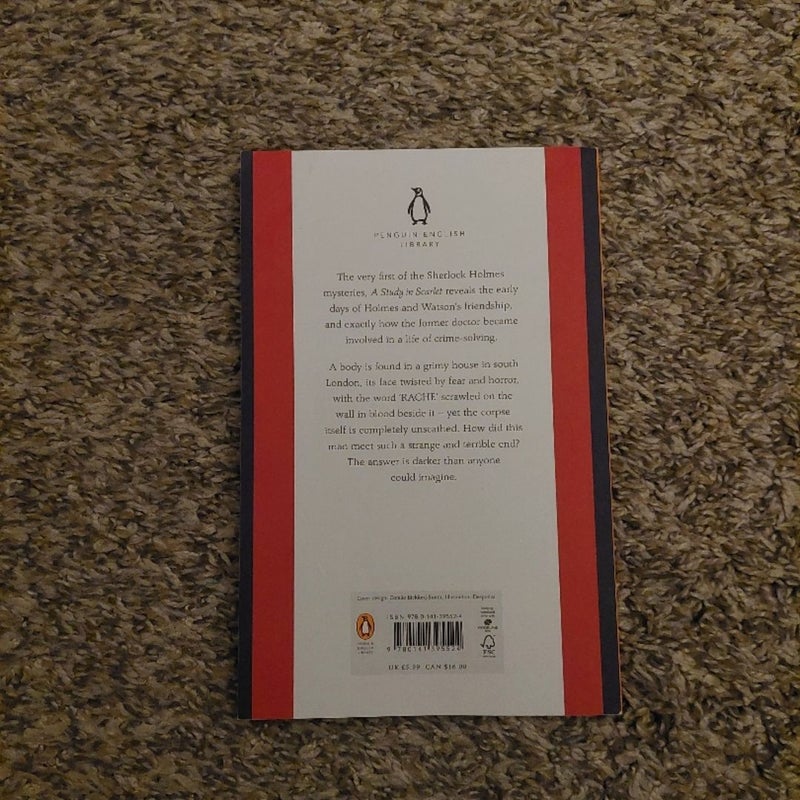 A Study in Scarlet (Penguin English Library Edition)