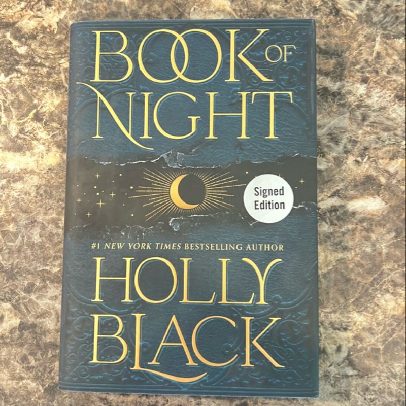 Book of Night SIGNED