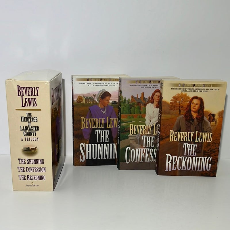 The Heritage of Lancaster County (3 Book) Boxset: The Shunning, The Confession, & The Reckoning 