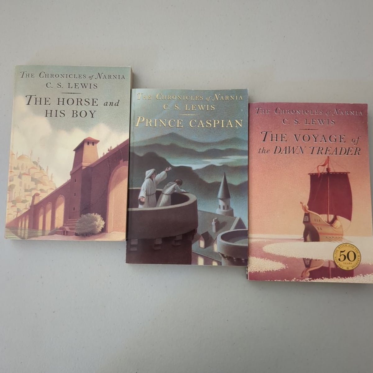 The Chronicles of Narnia #3 #4 #5 bundle by C.S. Lewis, Paperback ...