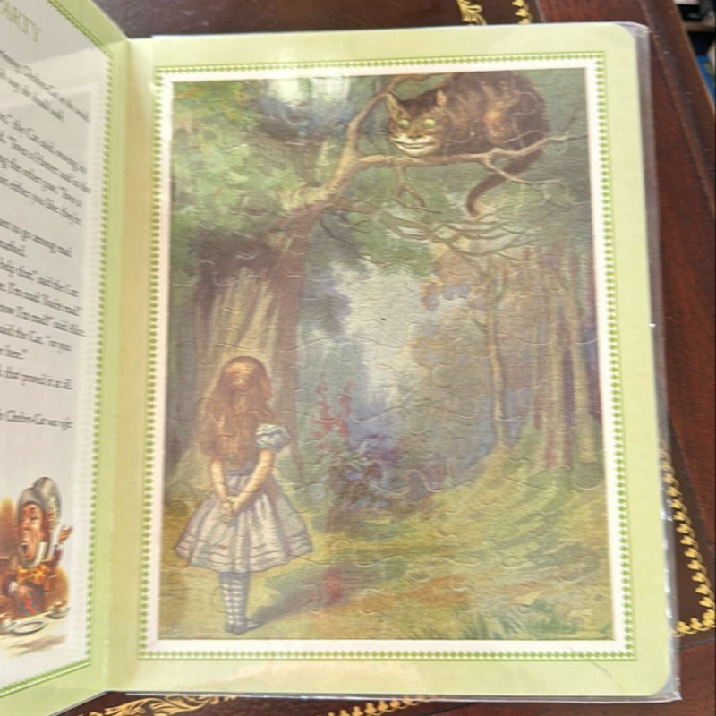 Alice in Wonderland Jigsaw Book