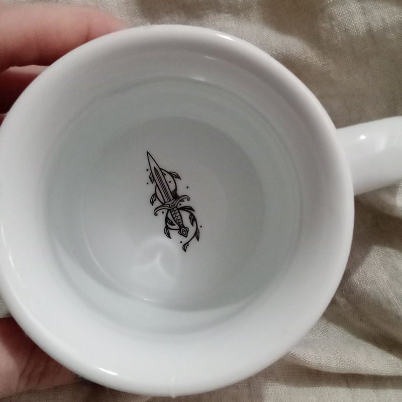 From Blood and Ash mug from Fairyloot