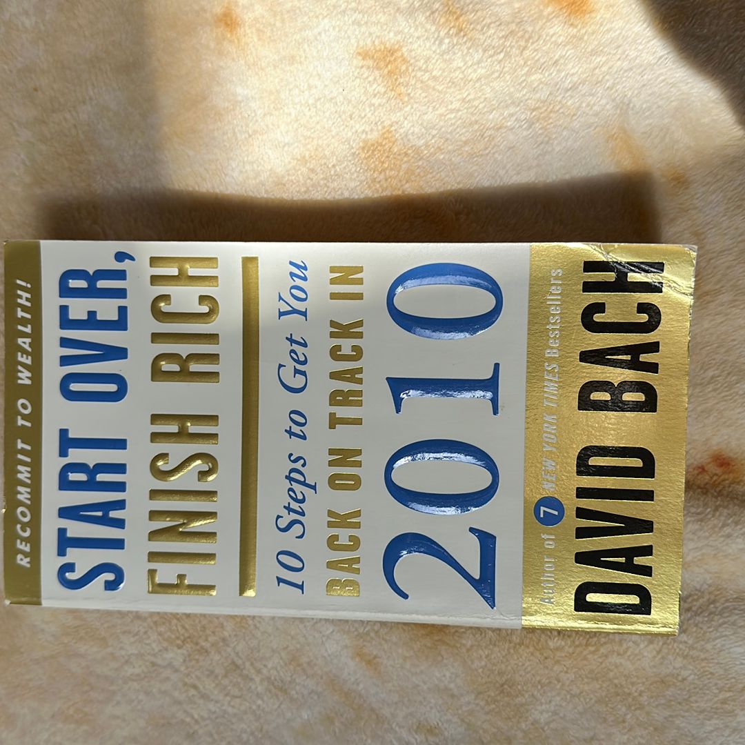 Start over, Finish Rich