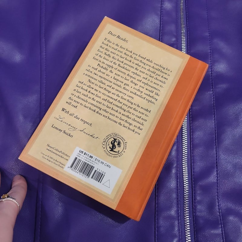 A Series of Unfortunate Events #12: the Penultimate Peril